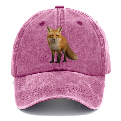 portrait of a red fox Hat