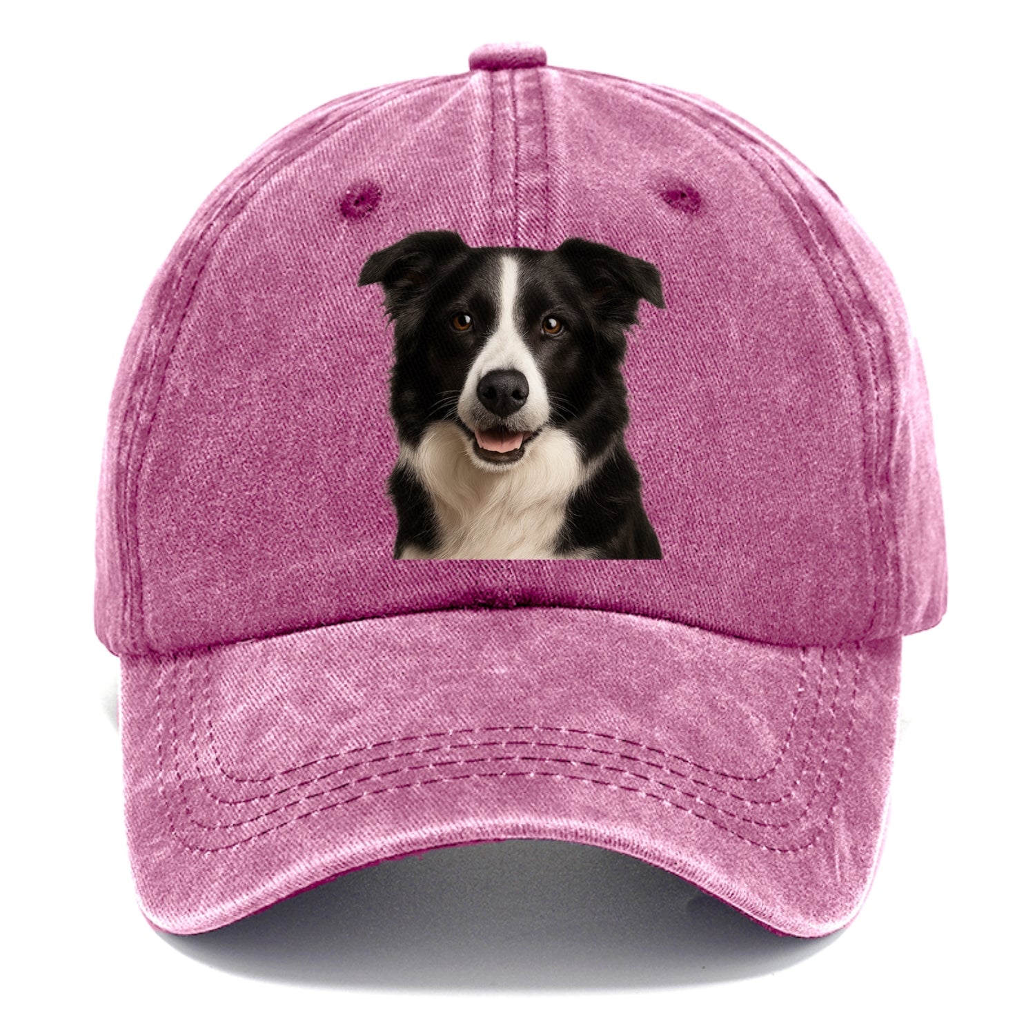 border collie: agile mind, loyal heart Hat
