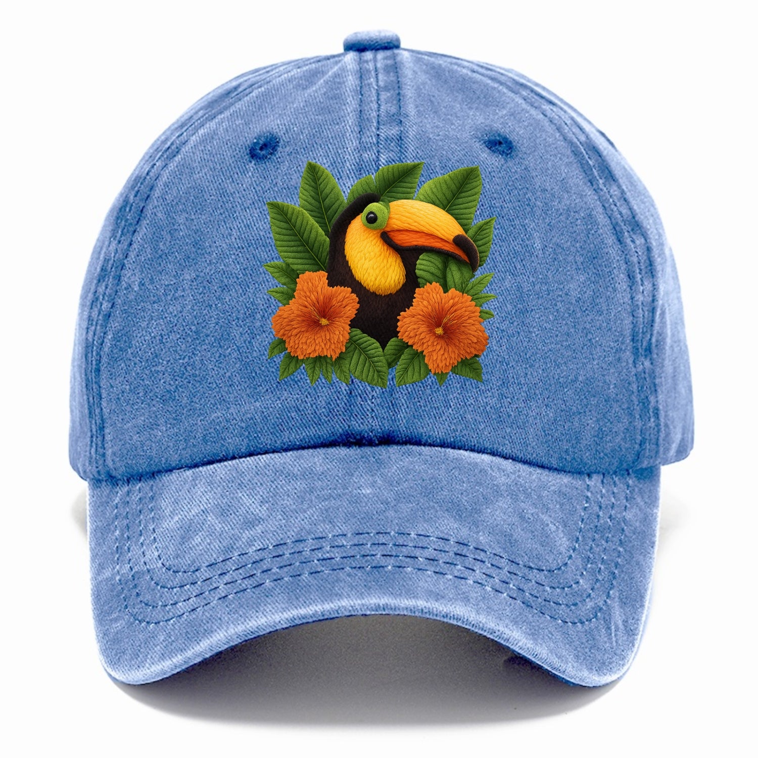 tropical toucan floral paradise Hat