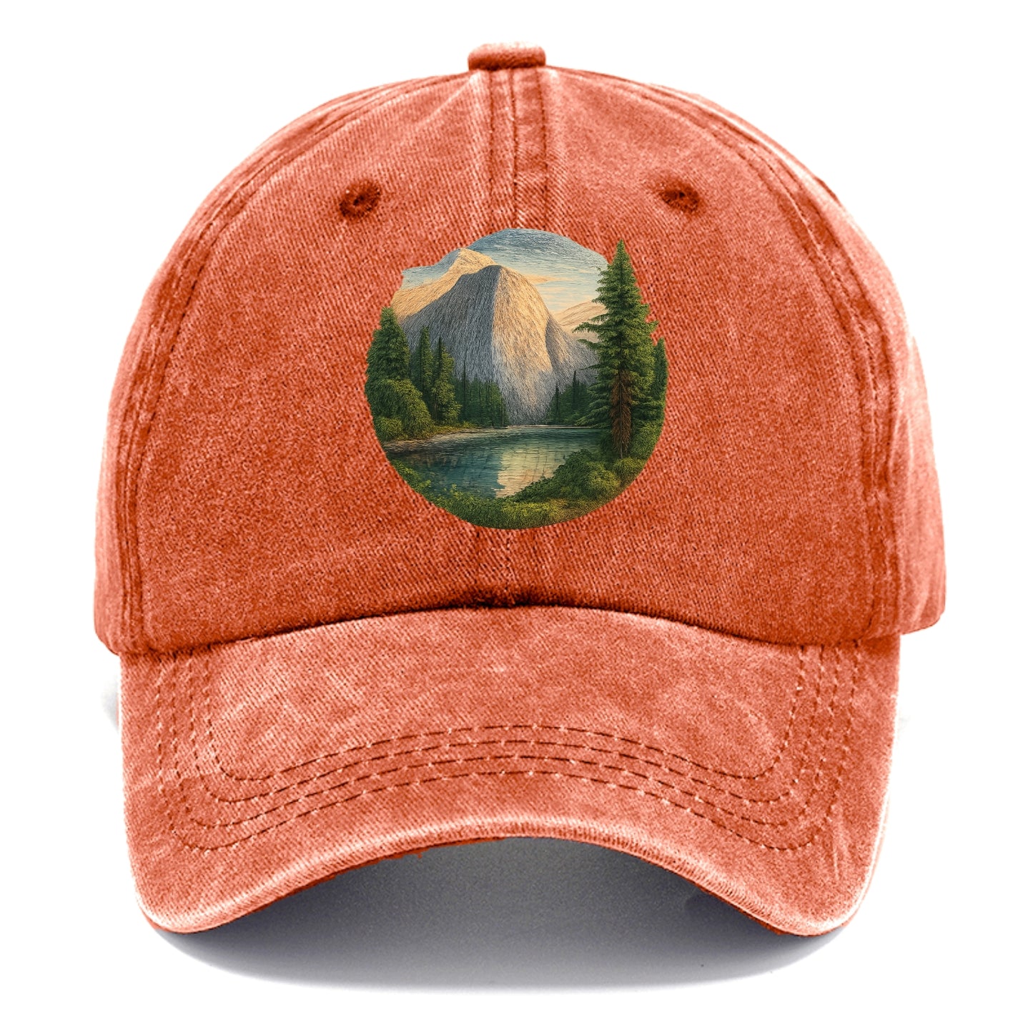 mountain lake serenity Hat