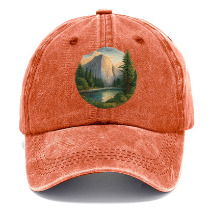mountain lake serenity Hat