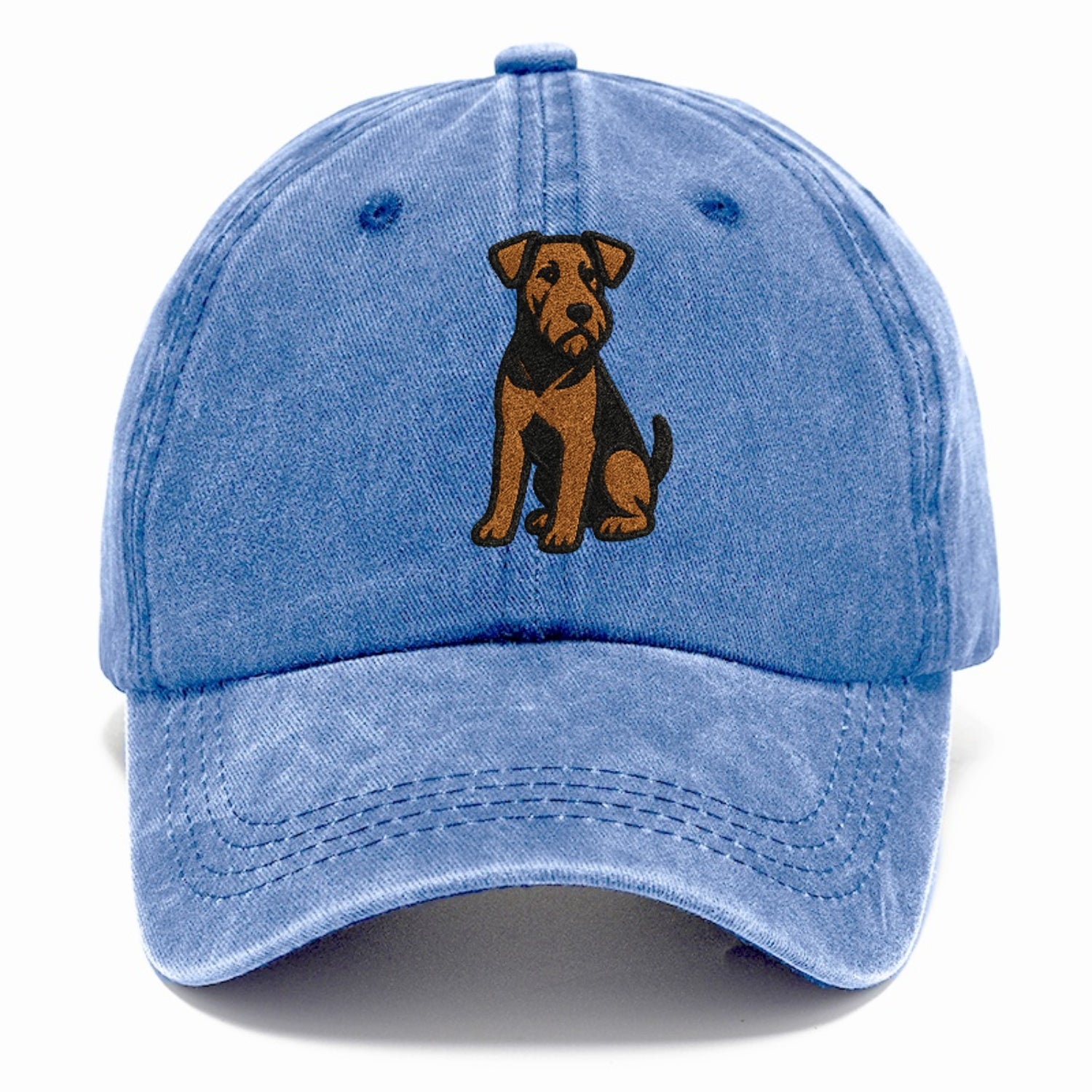 Airedale Terrier Black And Tan Design Hat