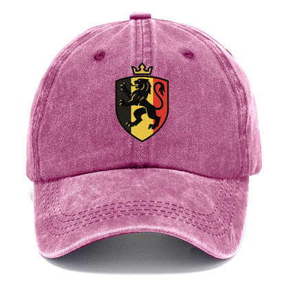 belgium royal lion emblem Hat