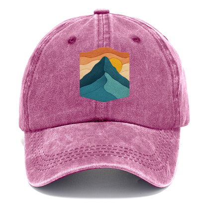 mountain range sunrise Hat