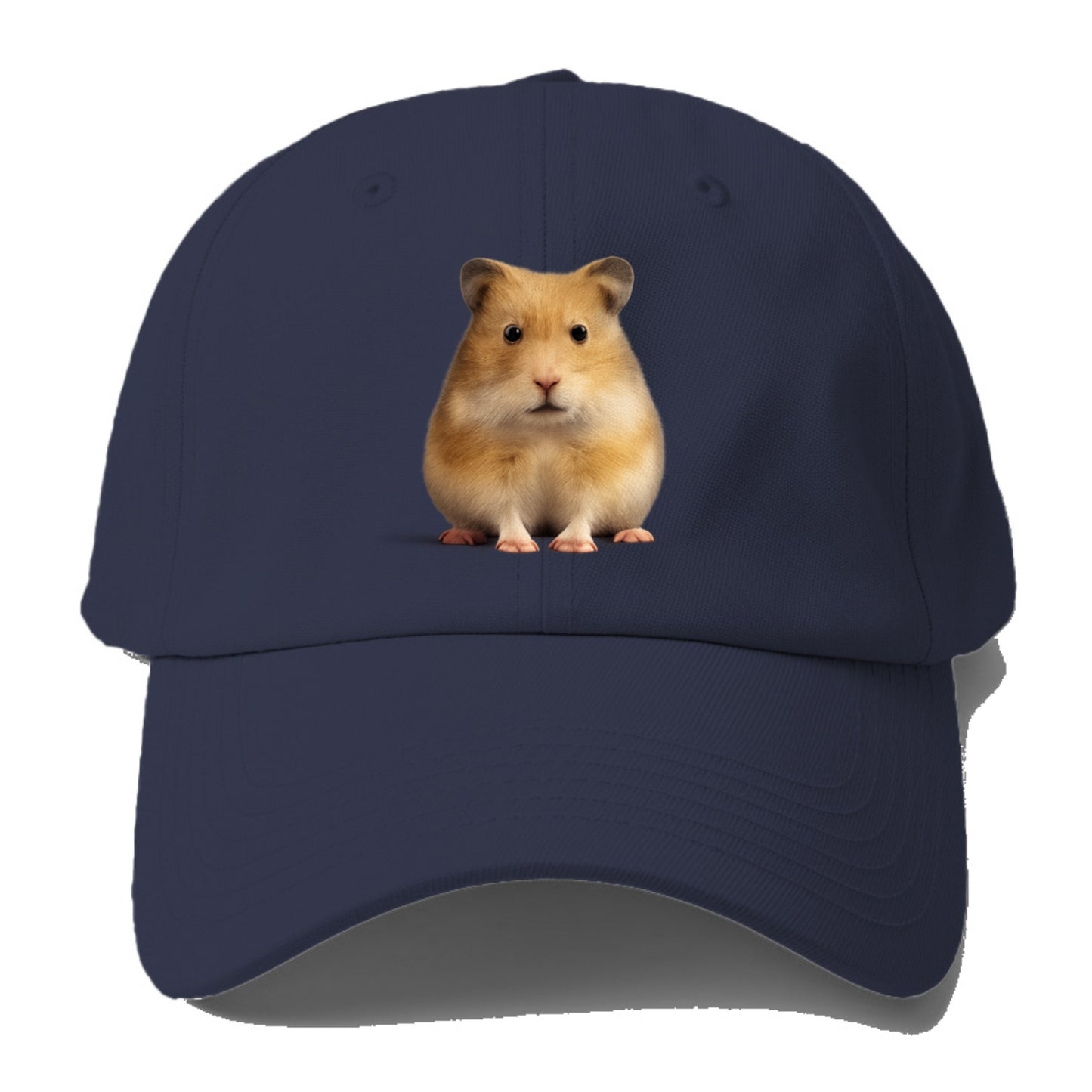 cute realistic hamster illustration portrait Hat
