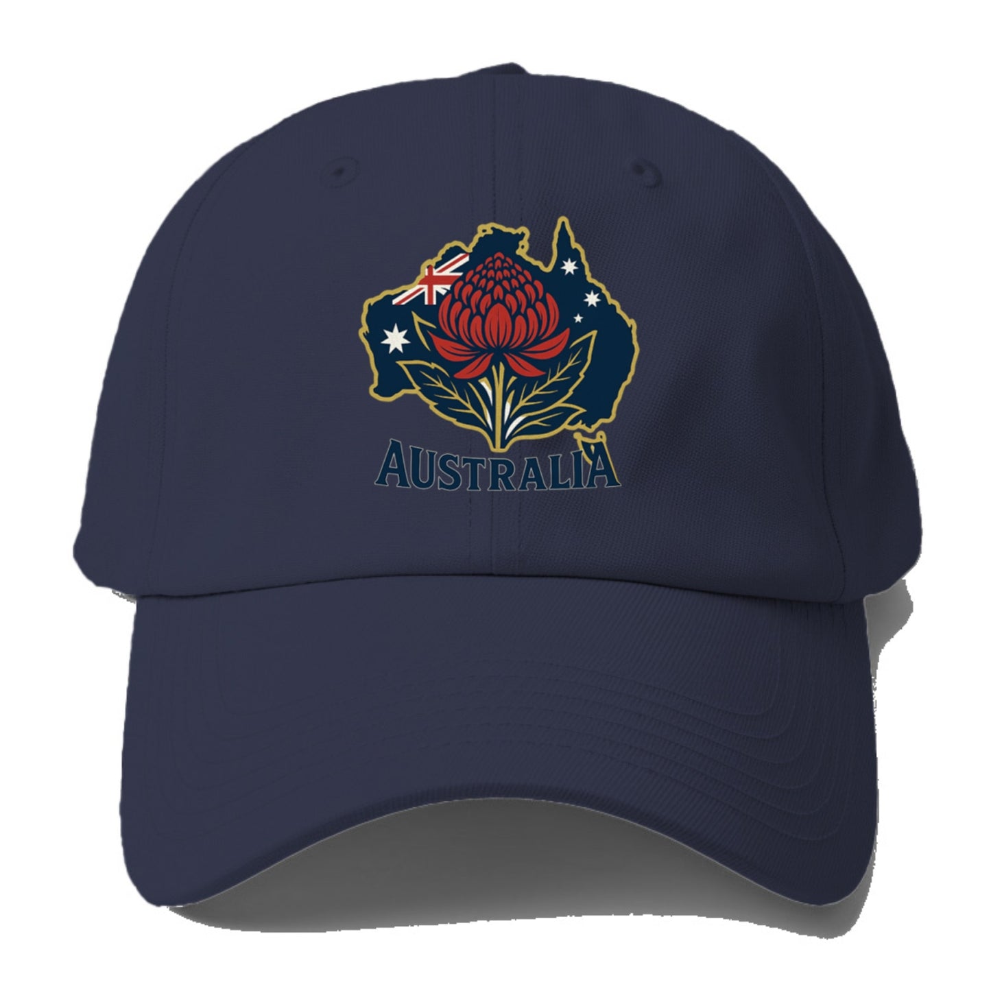 Australian Floral Map Hat