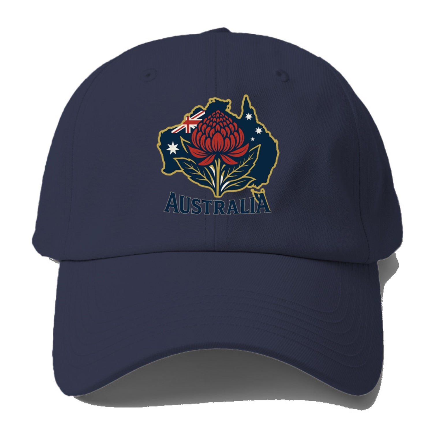 Australian Floral Map Hat