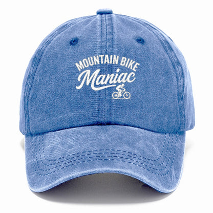 mountain bike maniac adventure design Hat