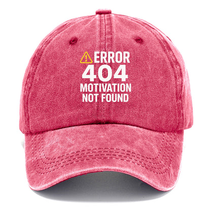 error motivation not found Hat
