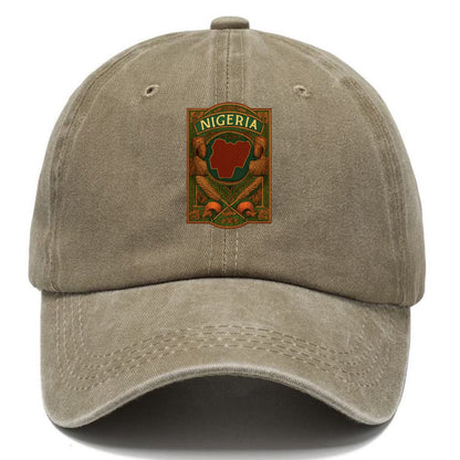 nigeria map Hat