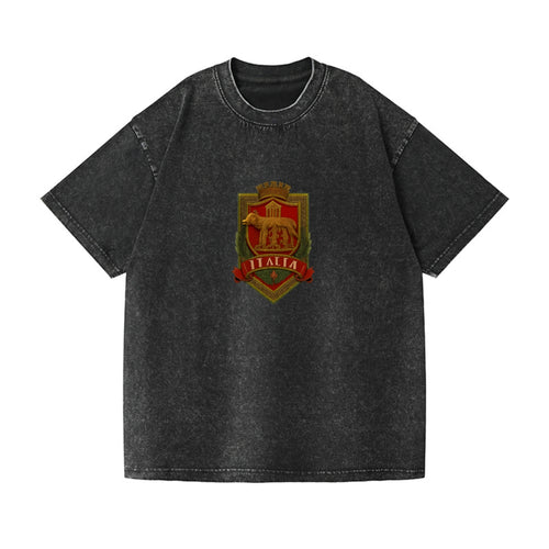 Italian Wolf Heritage Vintage T-shirt