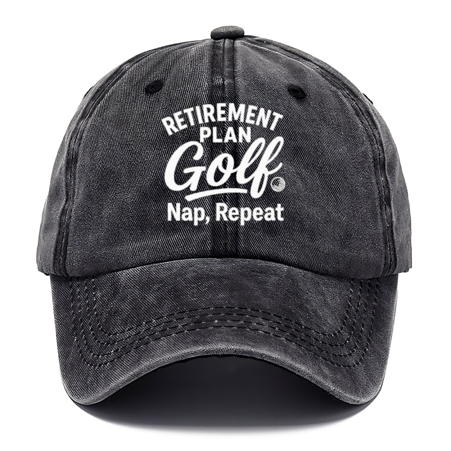 retirement golf nap repeat plan Hat