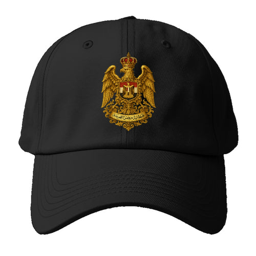 Egypt Heritage Eagle Badge Baseball Cap For Big Heads