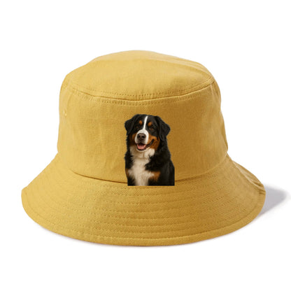bernese mountain dog portrait design Hat