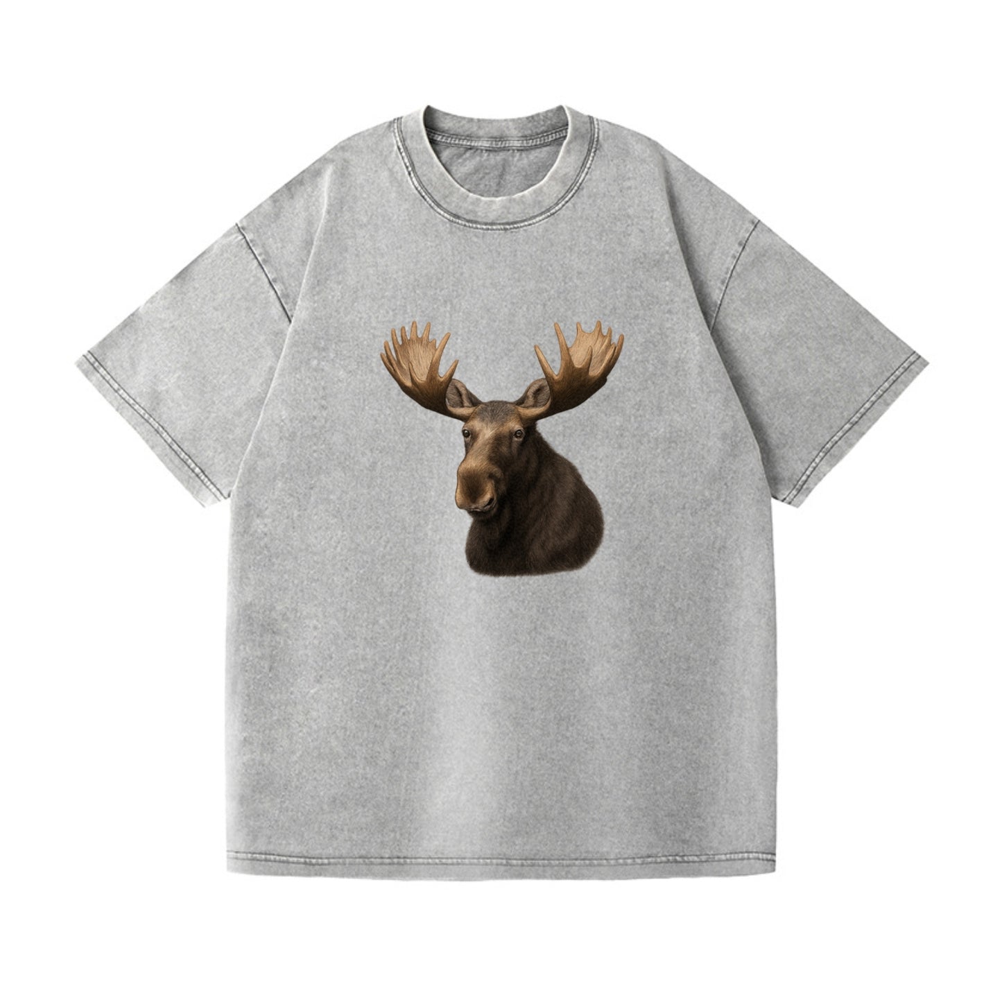 moose portrait design Hat
