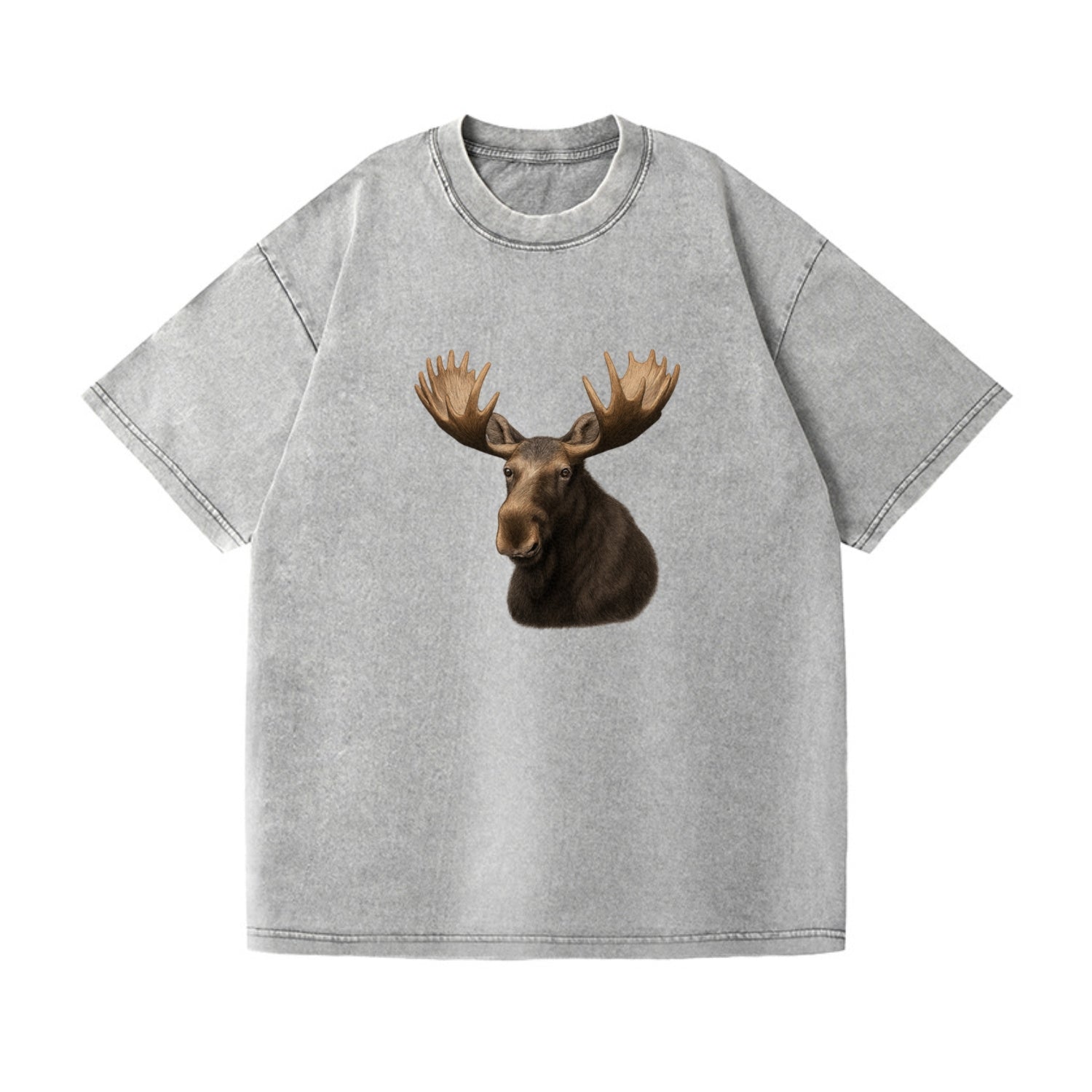 moose portrait design Hat