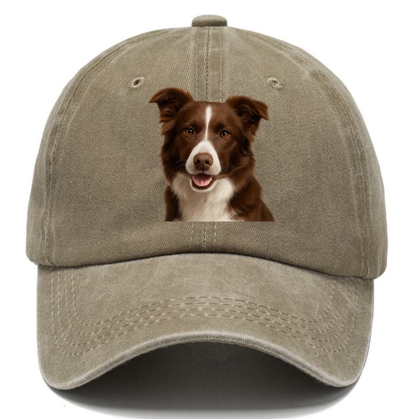 chocolate border collie: sweet & smart devotion Hat