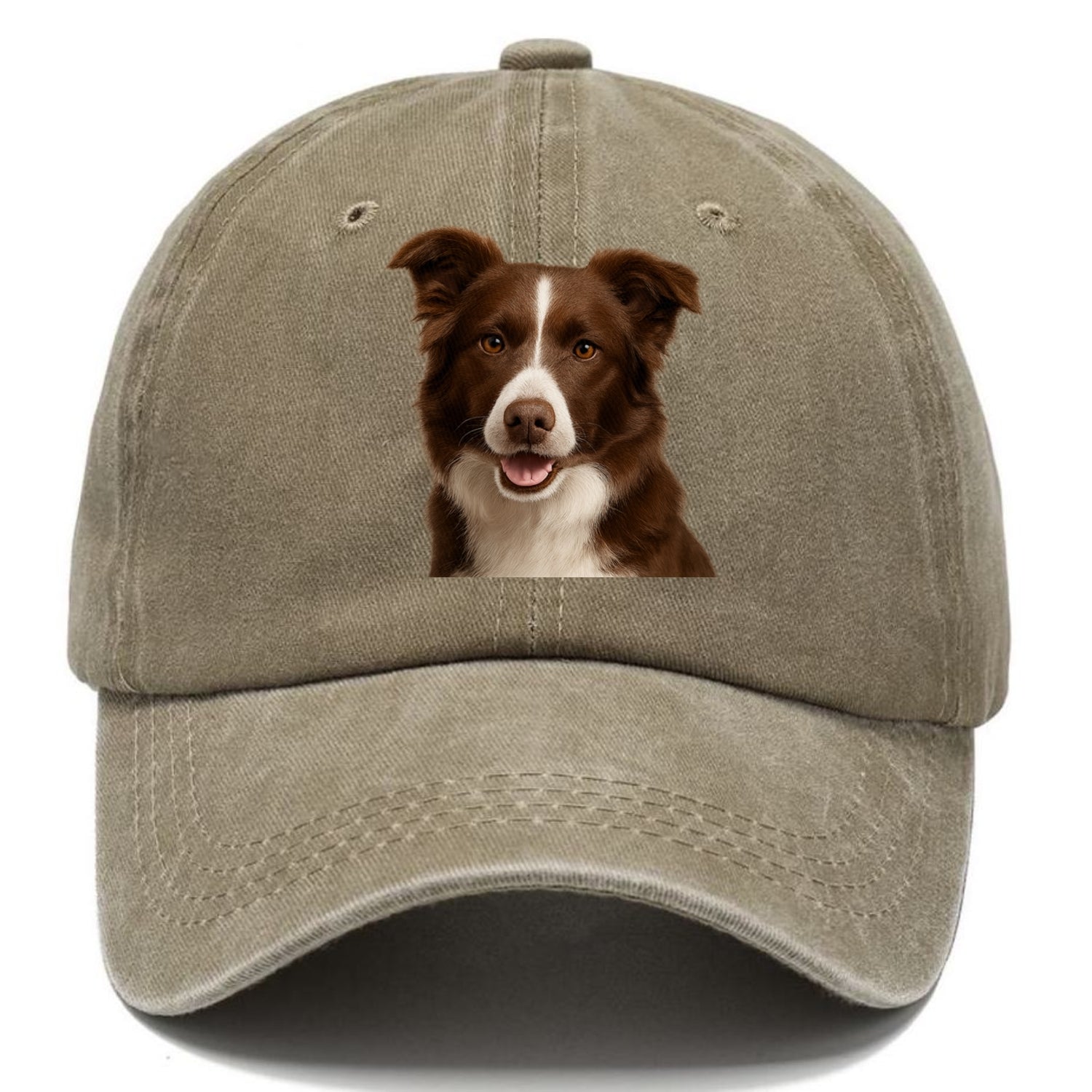 chocolate border collie: sweet & smart devotion Hat