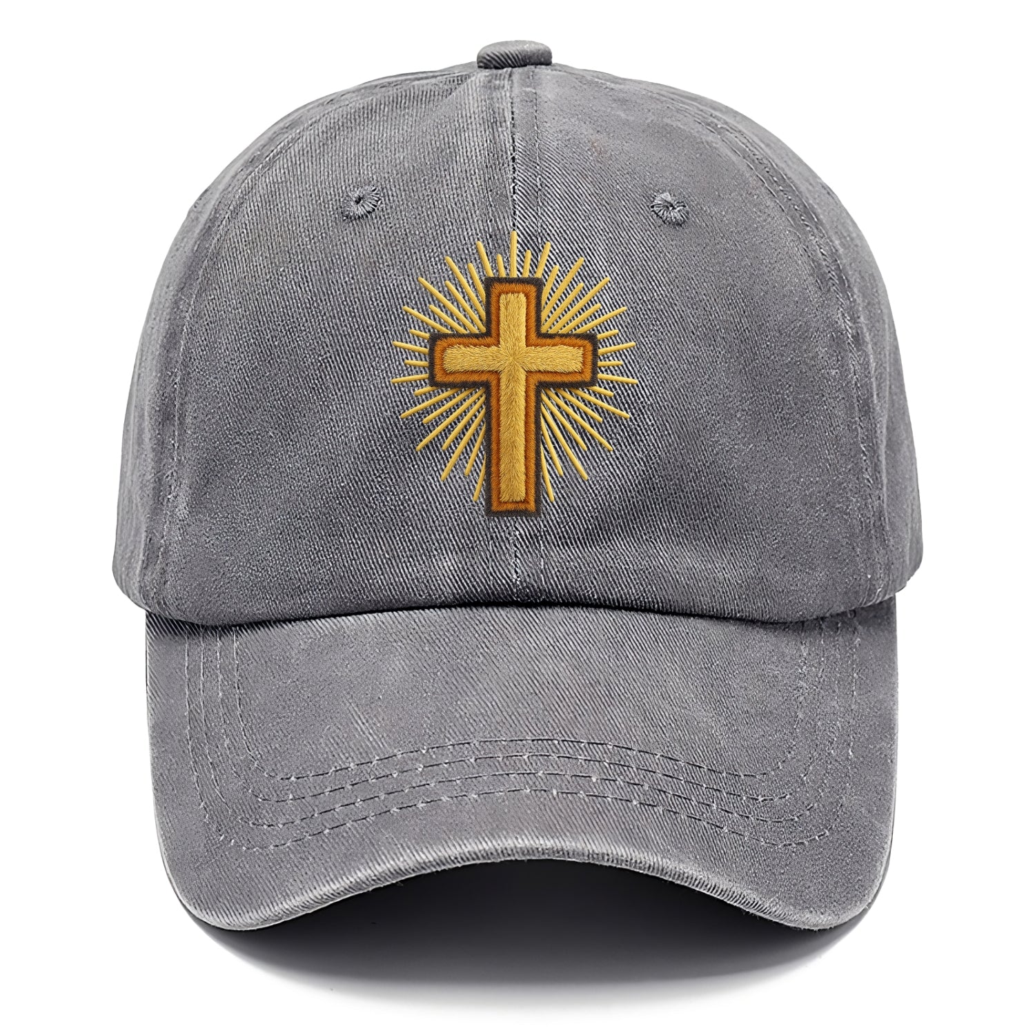radiant cross of divine light Hat