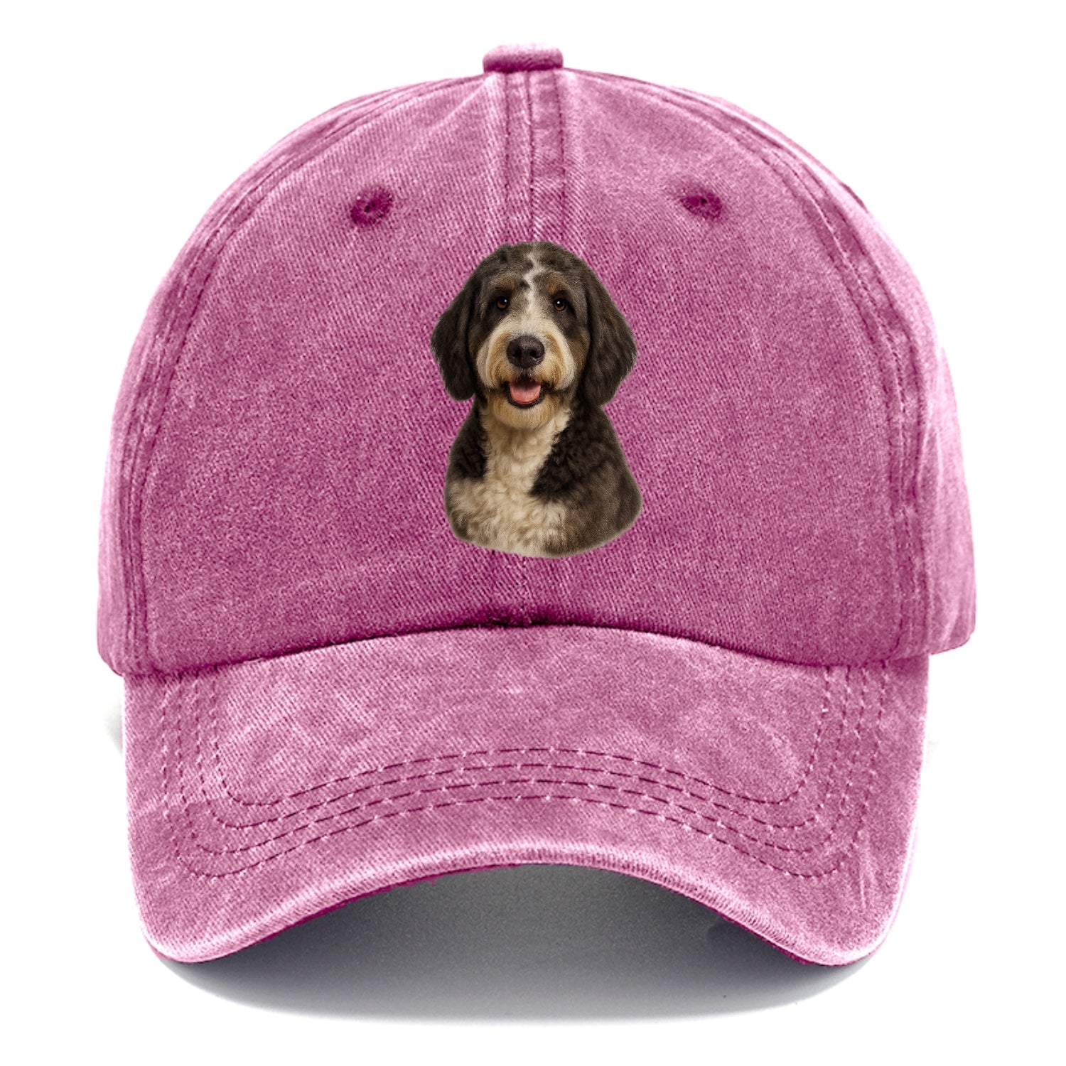 saint berdoodle portrait design Hat