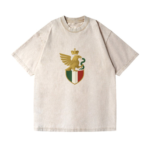 Eagle Serpent Emblem Vintage T-shirt