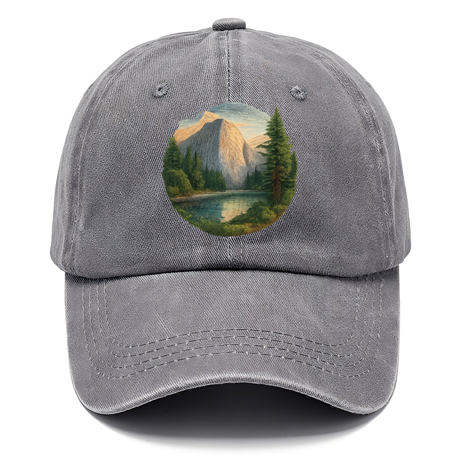 mountain lake serenity Hat