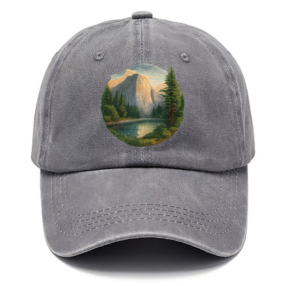 mountain lake serenity Hat