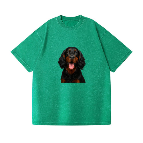 Gordon Setter: Noble Hunter, Loyal Heart Vintage T-shirt