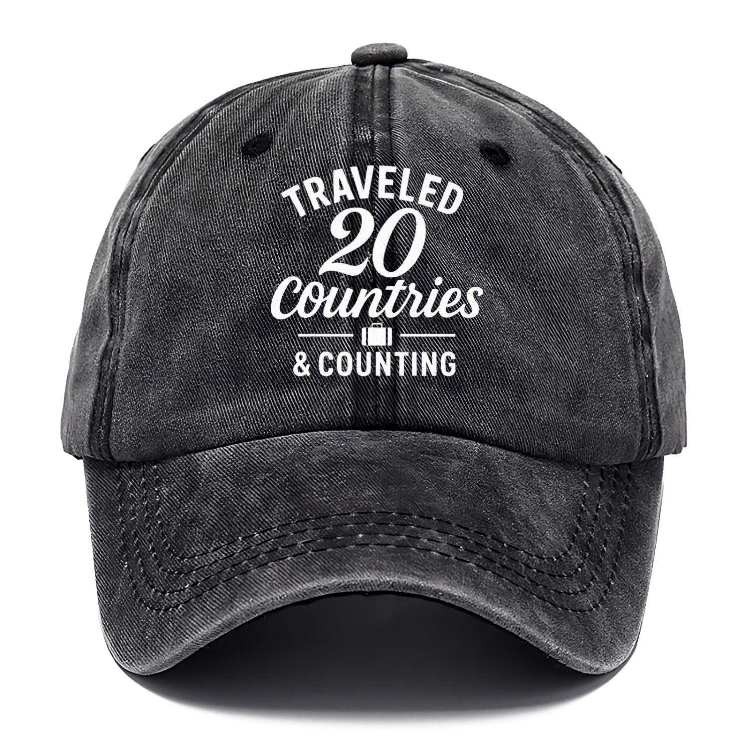 traveled twenty countries and counting Hat