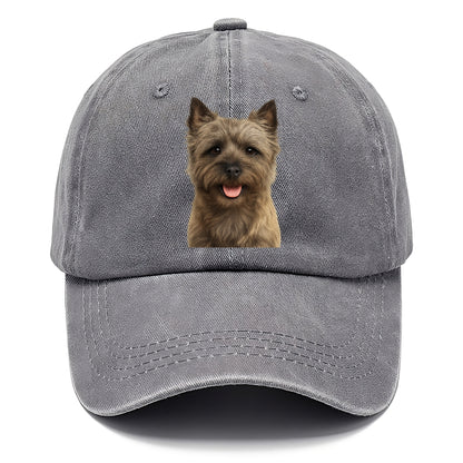 cairn terrier: spirited & charming scamp Hat