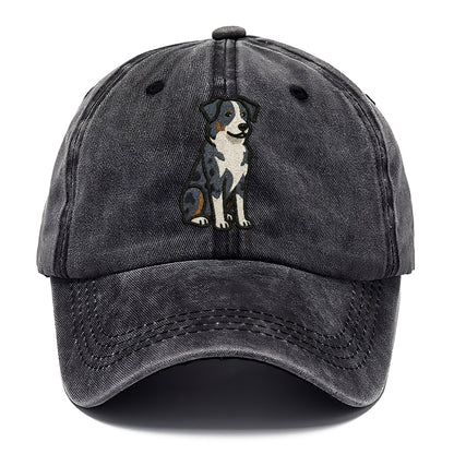 australian-shepherd-blue-merle-vibrant-spirit Hat