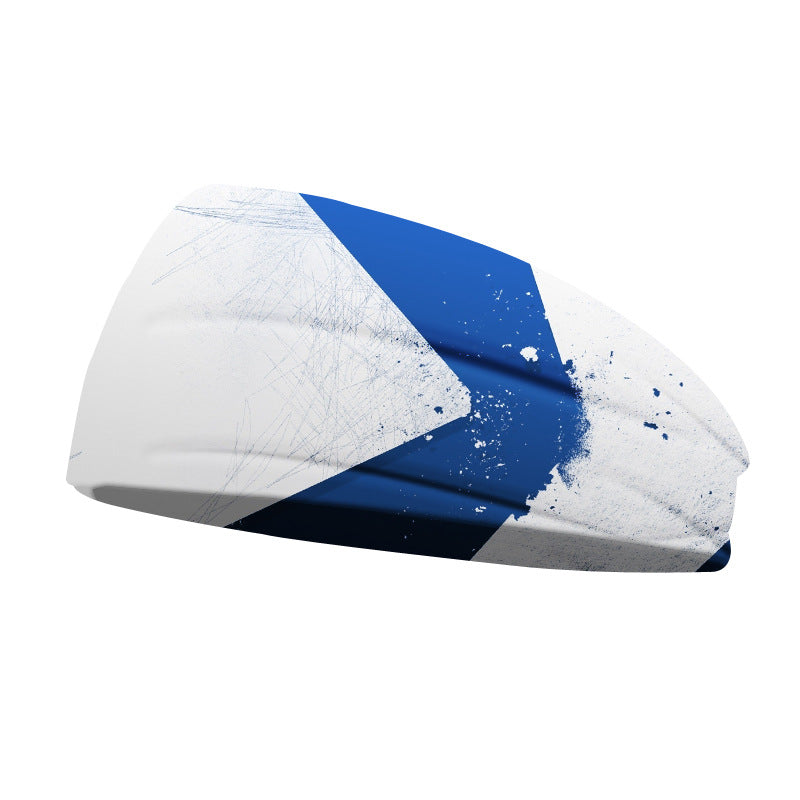 Diadema deportiva unisex con estampado de Pandaize para exteriores: banda elástica para yoga que absorbe el sudor