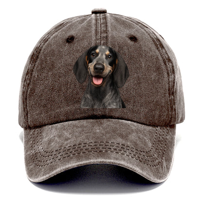 bluetick coonhound: noble trailblazer Hat