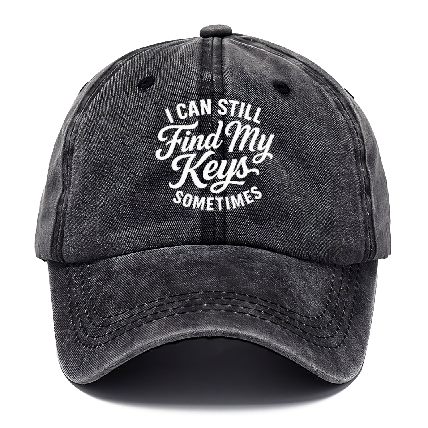 keys lost but still findable Hat