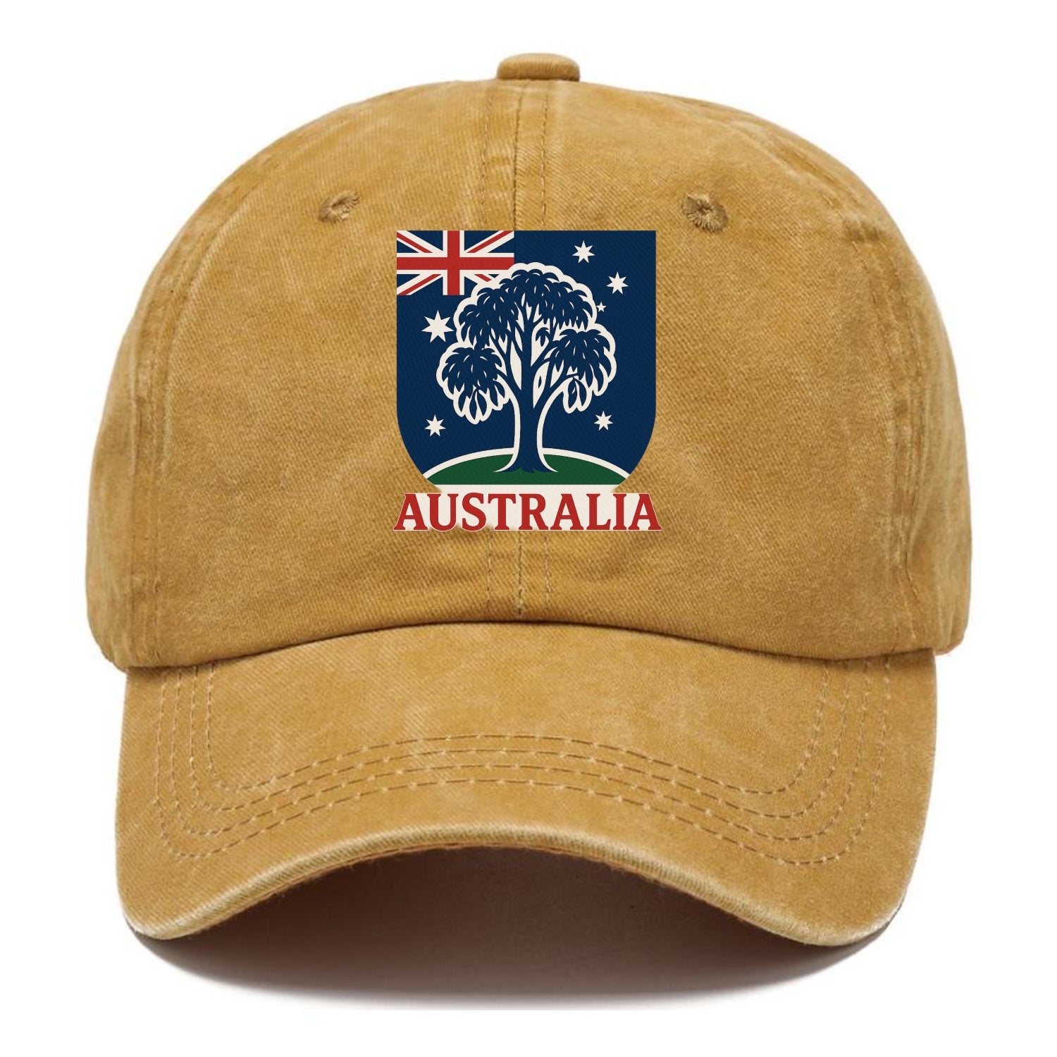 Australian Emblem with Text Hat