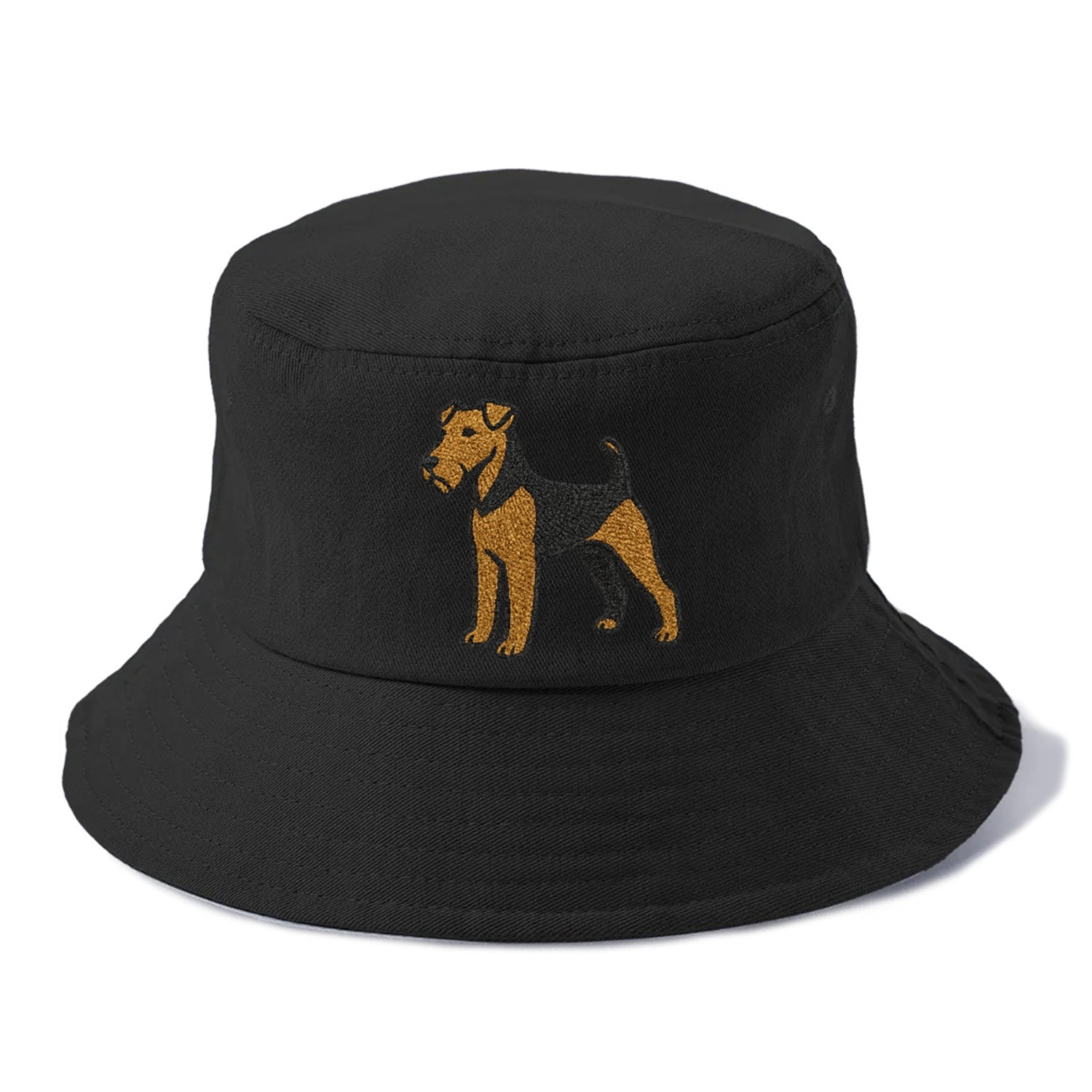 Welsh Terrier Black And Tan Pose Hat