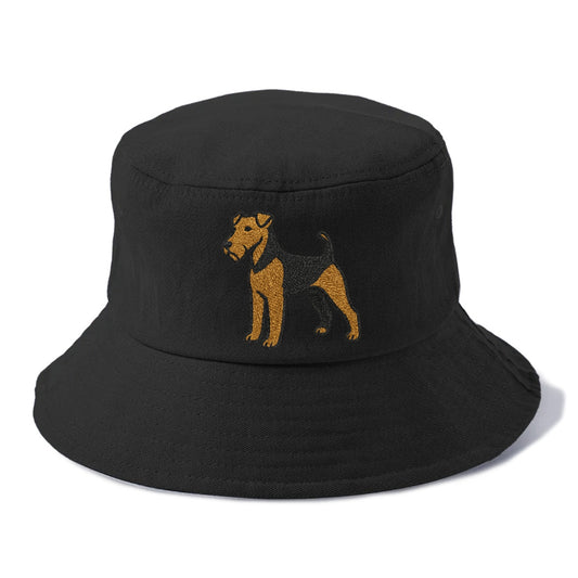 Welsh Terrier Black And Tan Pose Hat