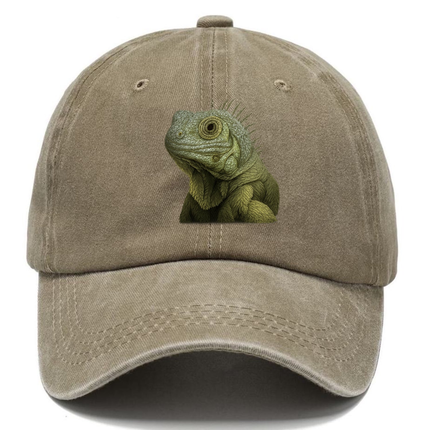 chameleon portrait design Hat
