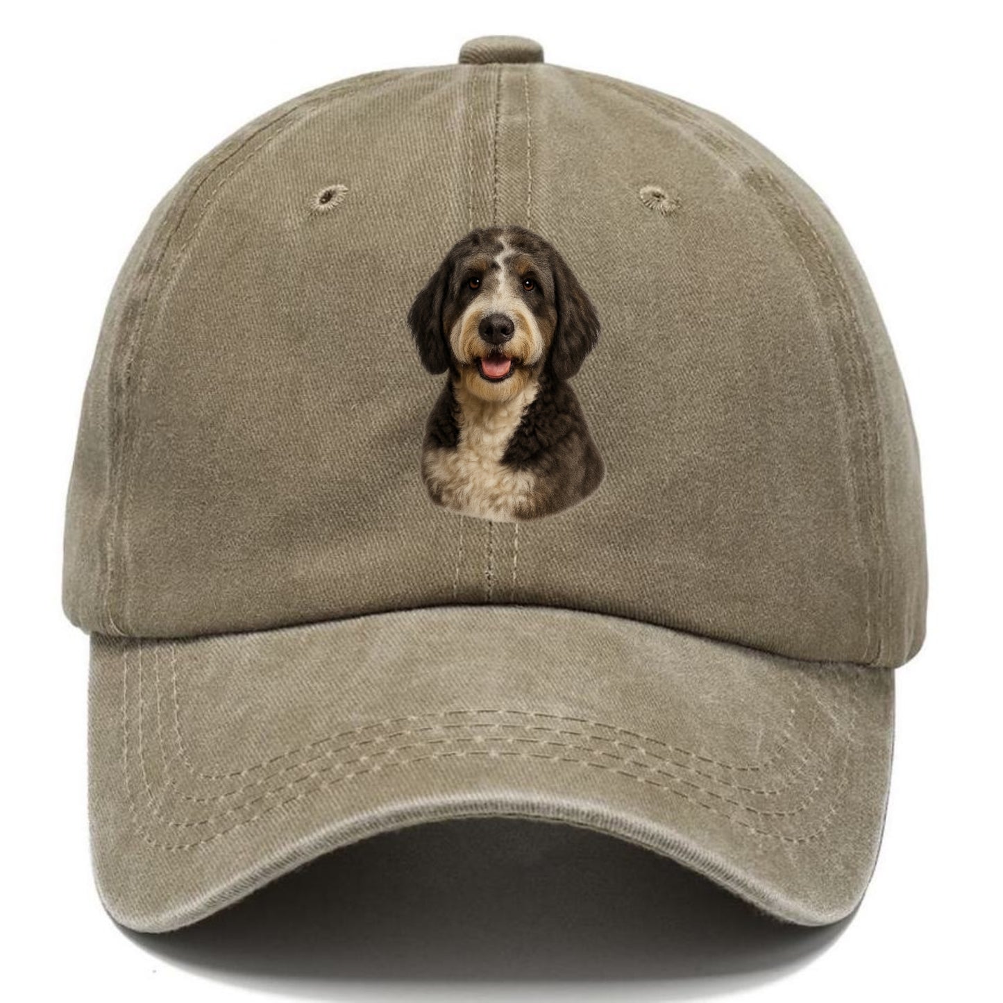 saint berdoodle portrait design Hat