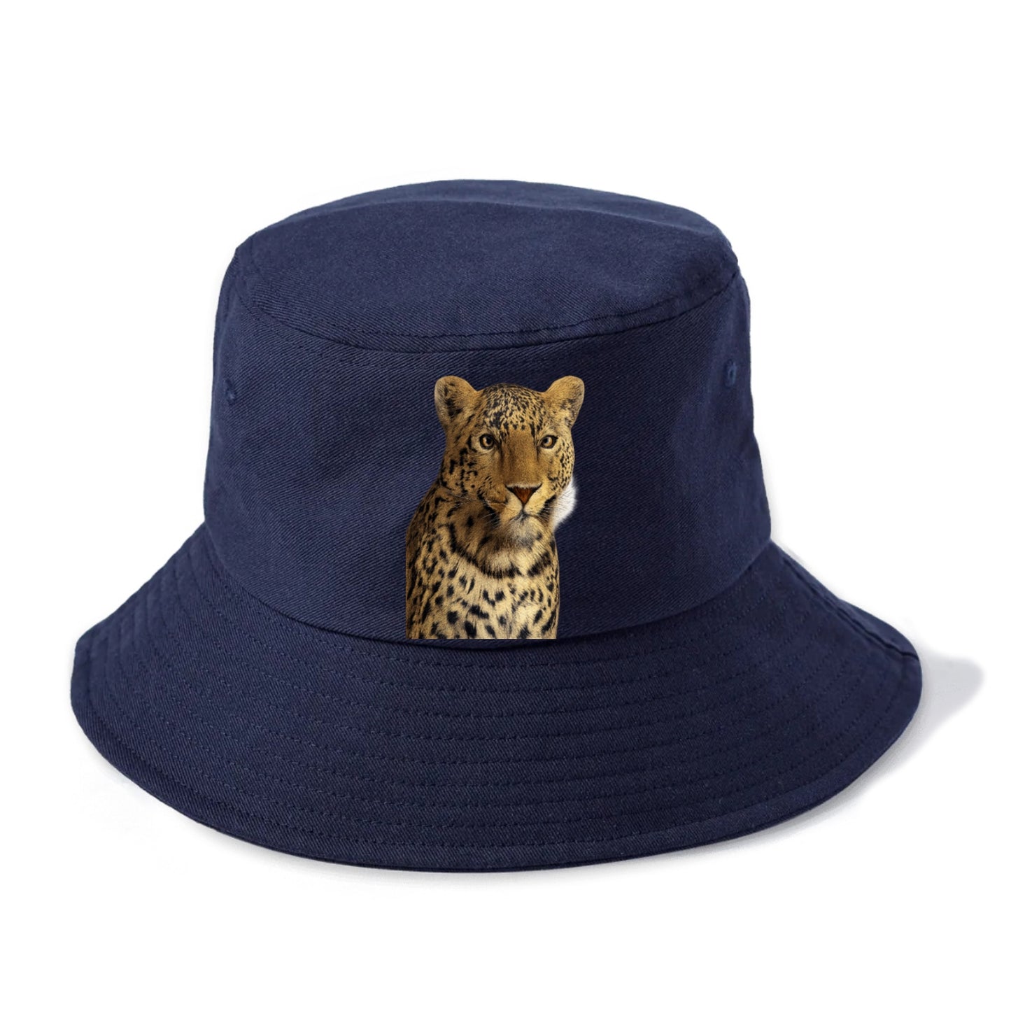 leopard portrait design Hat