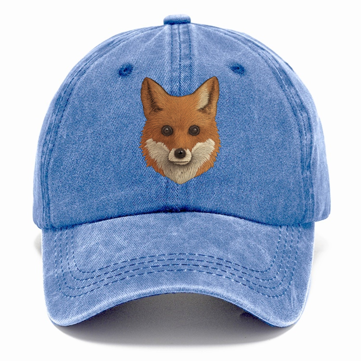 ethereal fox portrait Hat
