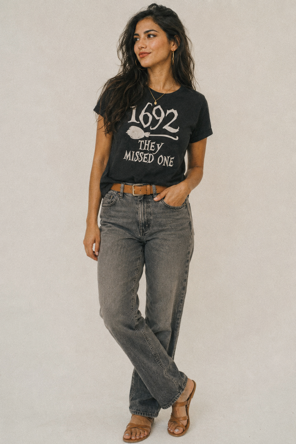 1692 They Missed One Classic T-shirt – studio model photo