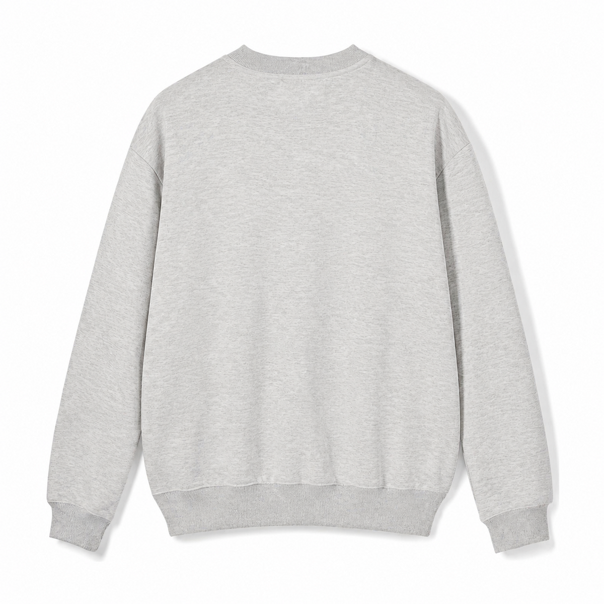1692 They Missed One Fleece Sweatshirt – light-gray back view