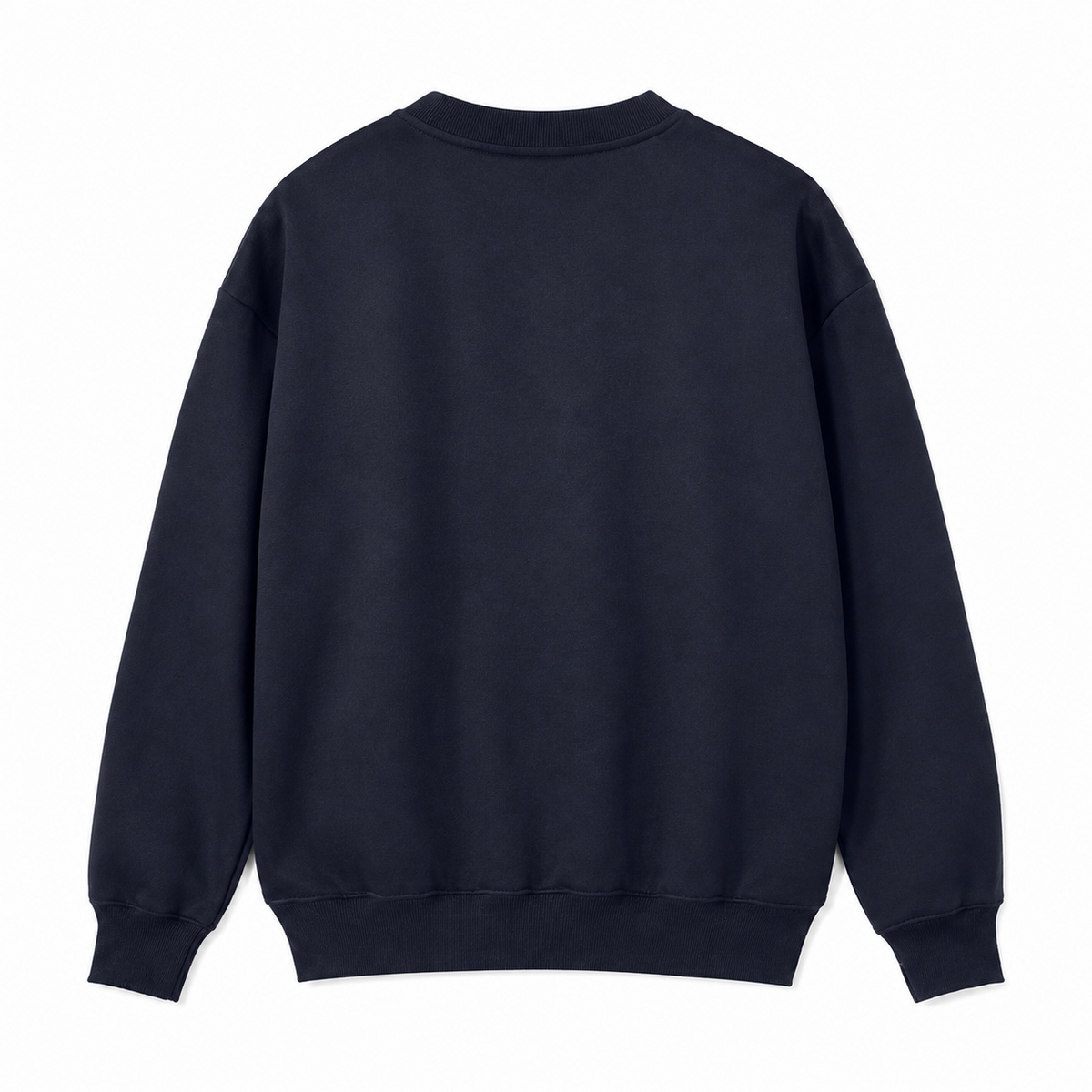 1692 They Missed One Fleece Sweatshirt – navy-blue back view