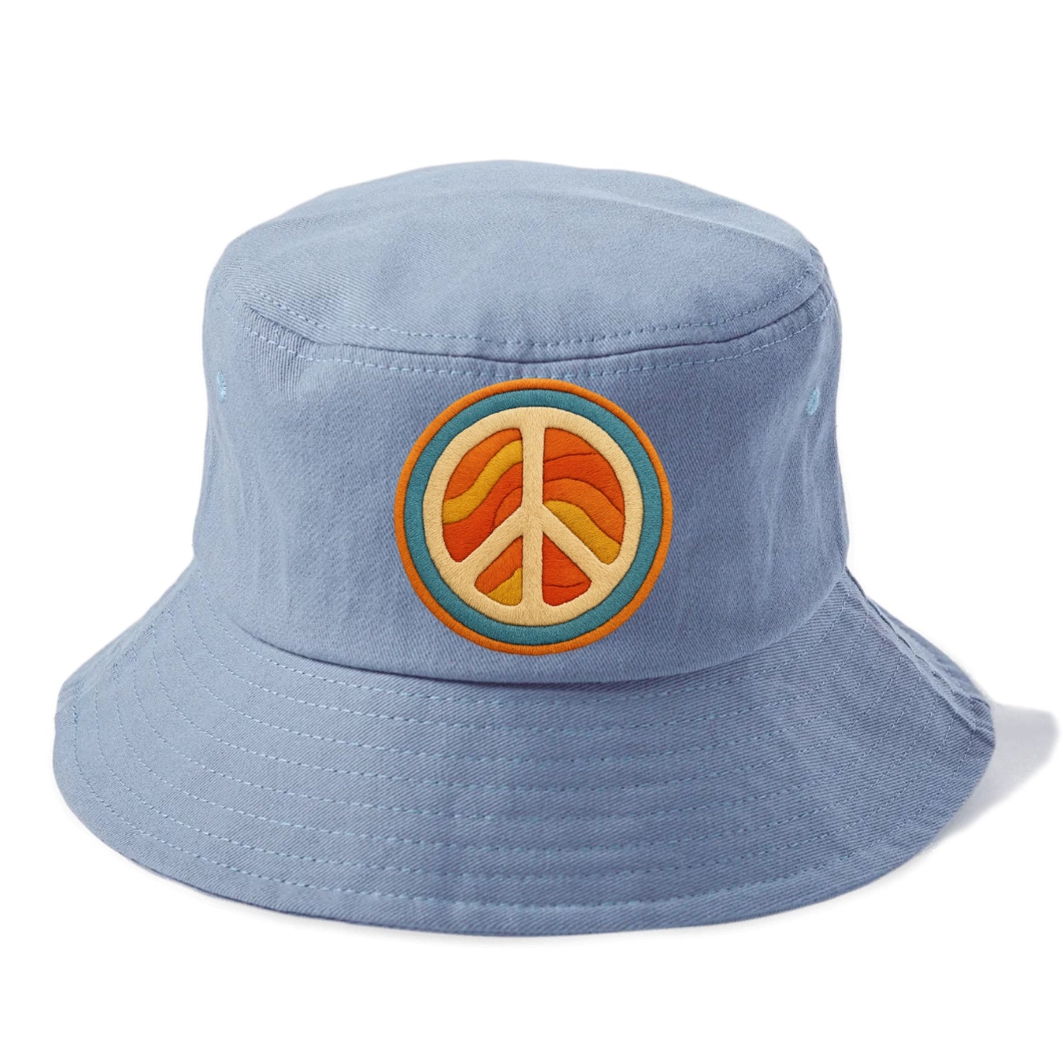 retro peace and harmony Hat