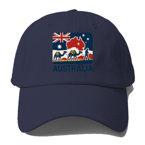 Australian Cultural Travel Baseball Cap