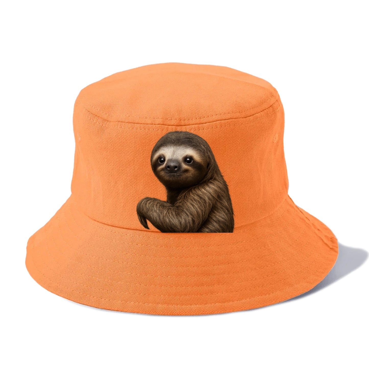 sloth portrait design Hat