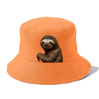 sloth portrait design Hat