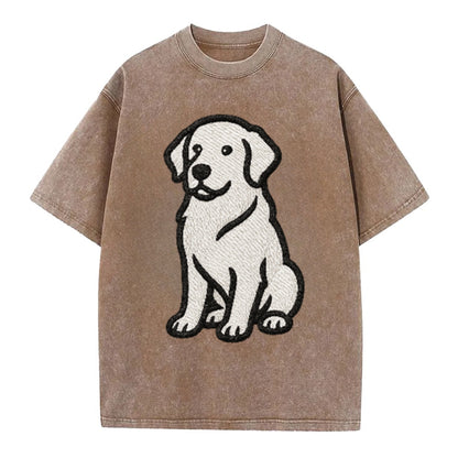 golden-retriever-curious-charm Hat