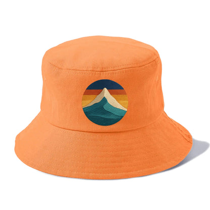 mountain landscape design Hat